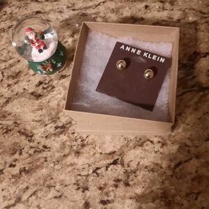 Anne Klein Gold Stud Earrings